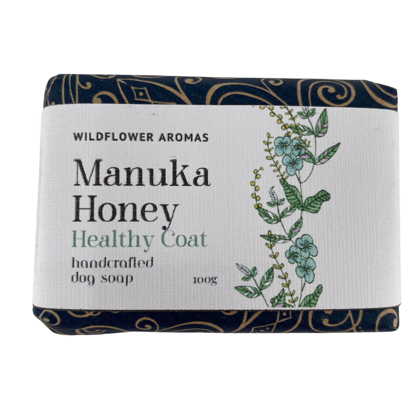 Dog Soap 'Healthy Coat' Manuka Honey - 100% Handmade Coconut Oil Pet Soap