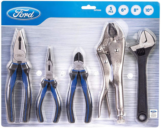 FORD TOOLS 5-PIECE PLIERS SET