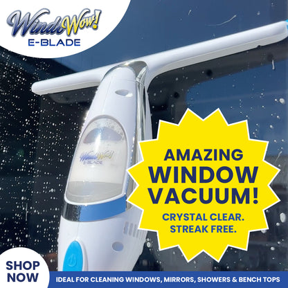WindoWow™ E-blade Window Vacuum Value Pack With Free Accessories