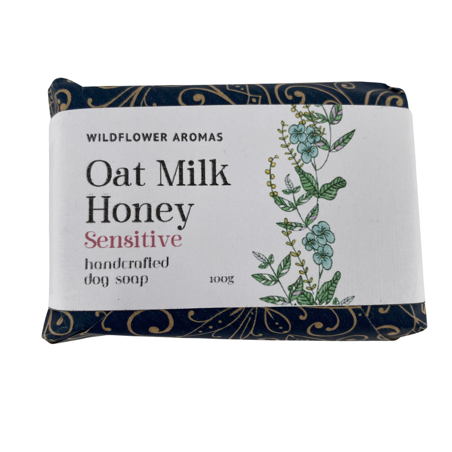 Dog Soap 'Sensitive' Oat Milk & Honey - 100% Handmade Coconut Oil Pet Soap