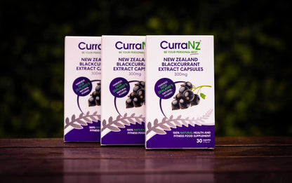 CurraNZ Blackcurrent Extract Capsules 30 Pack