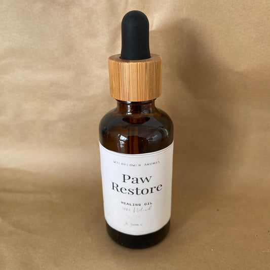 Paw Restore Oil - 100% Handmade Kawakawa & Hemp Healing Oil