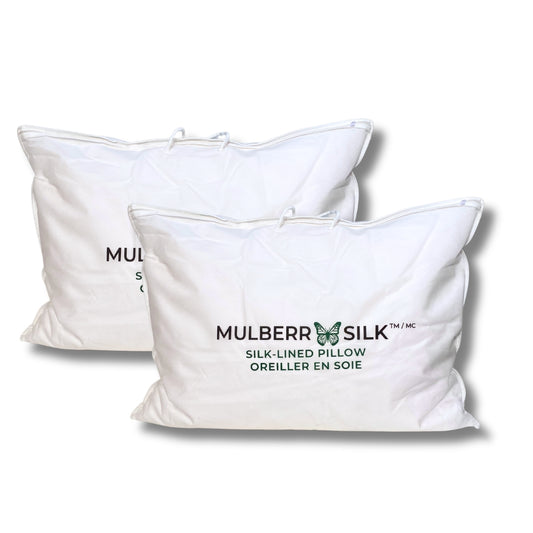 Mulberry Silk Perfect Pillow - Twin Pack