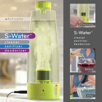 H2O e3™ S-Water Natural Cleaning System + Free e3 Mop