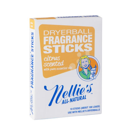 Nellie's Dryerball Fragrance Sticks 10pk Refill - Citrus (10 stick)