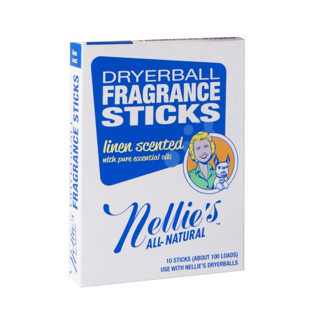 Nellie's Dryerball Fragrance Sticks 10pk Refill - Linen (10 stick)