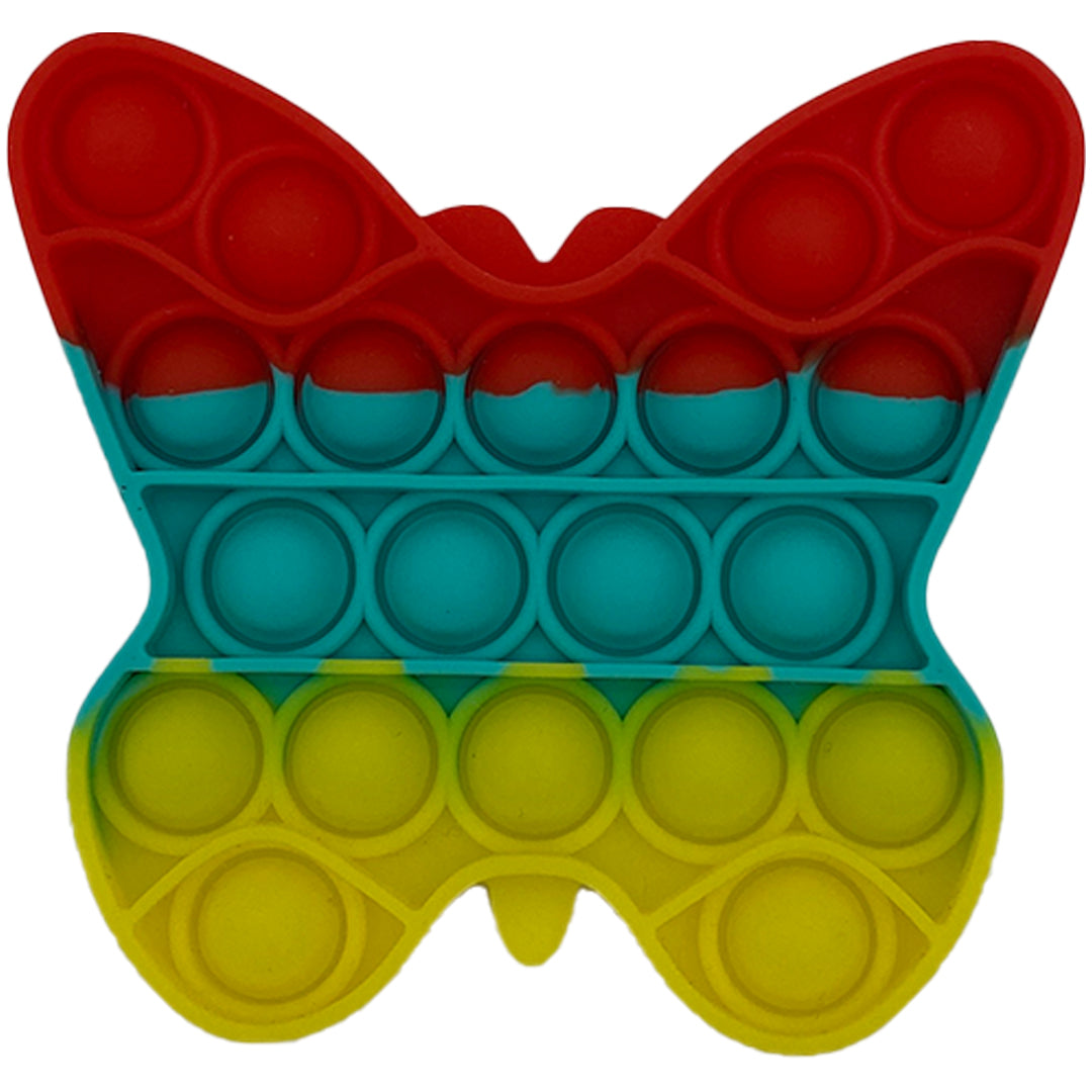 Pop It Fidget Toy - Tri Colour Butterfly