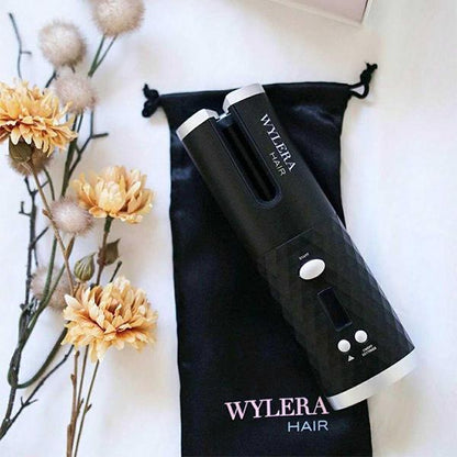 Wylera Dreamwave Cordless Hair Curler - Black Onyx